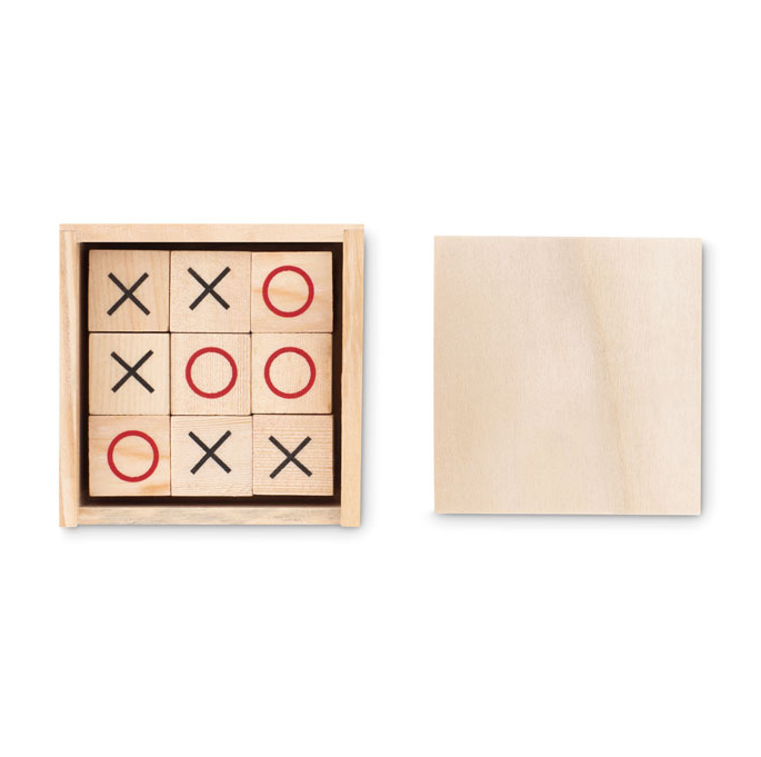 Drewniana Gra - Kółko i Krzyżyk
